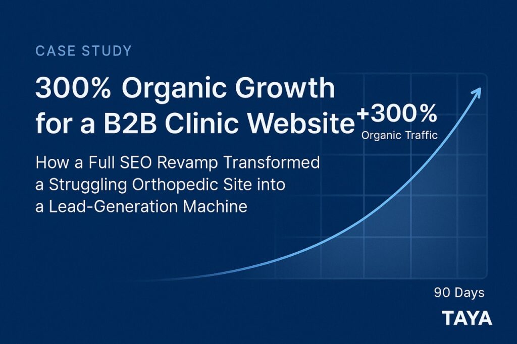 TAYA Agency services – marketing strategy, branding, digital presence, content, systems, and advisory