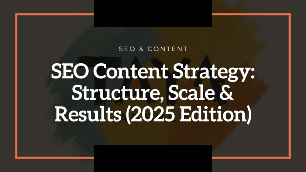 B2B SEO content strategy