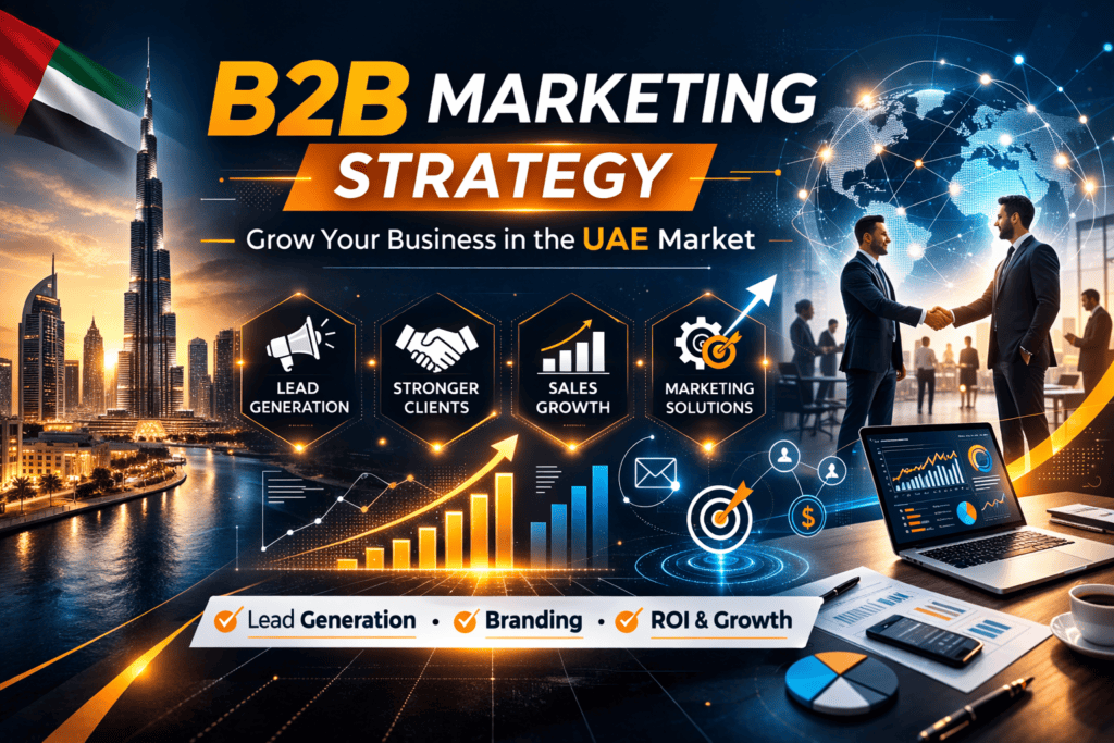 B2B Marketing Strategy UAE: A Complete Guide to Driving Business Growth 1 B2B Marketing Strategy UAE