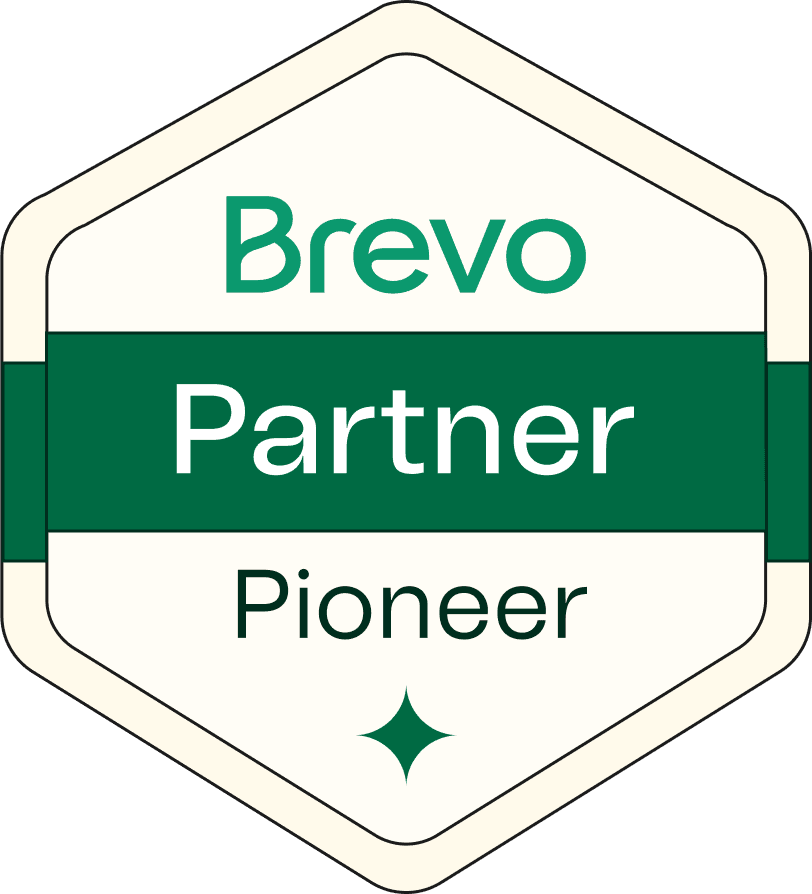 Brevo Partner Pioneer 2025 badge