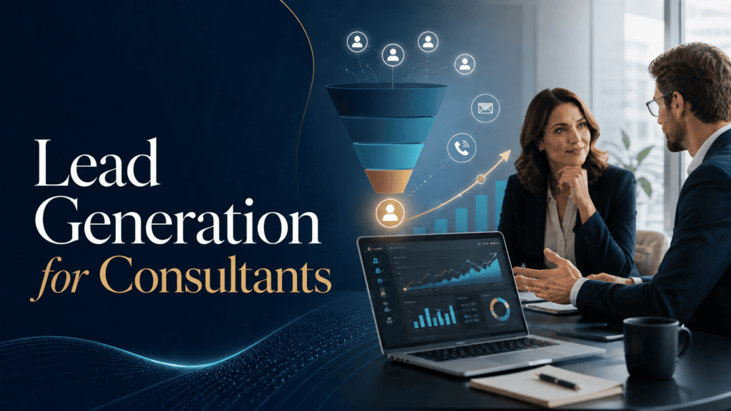 How to Get Consulting Clients Online: A Step-by-Step Lead Generation System 3 lead generation for consultants